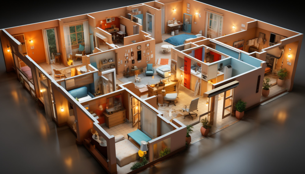 Comment calculer le nombre de pièces d’une maison ?